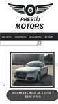 Mobile Screenshot of prestijmotors.com